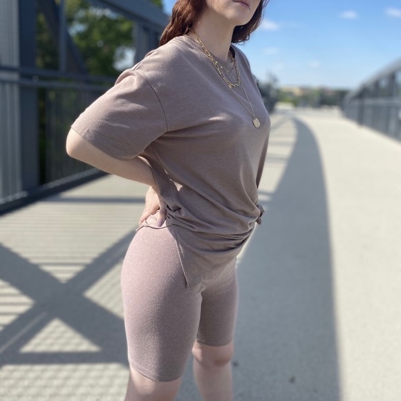 MOOD “Not Your Average” Biker Set in Mocha - Picture 4 of 5